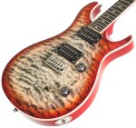 PRS SE Custom 24-08 Charcoal Cherry Burst
