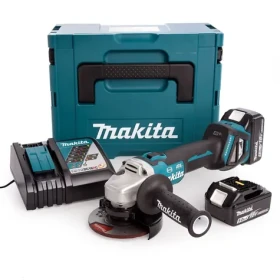 Makita DGA513RT3J / Aku úhlová bruska / Li-ion / 18V / 125mm / 8500ot-min / 3x 5.0Ah (DGA513RT3J)