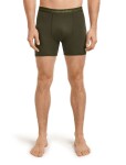 Pánské merino boxerky ICEBREAKER Mens Anatomica Boxers, Dark Loden velikost: M