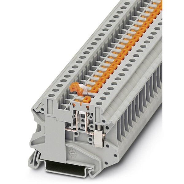 Phoenix Contact 3046443 oddělovací svorka 6.2 mm šroubovací oranžová 50 ks