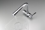 DEANTE - Do filtra chrom - Dřezová baterie, s připojením vodního filtru BCH_065M