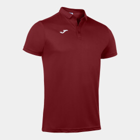 Pánské polo tričko Joma Polo Shirt Hobby S/S Burgundy Velikost: L