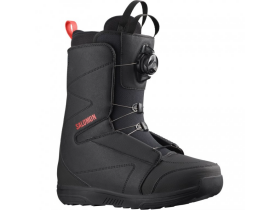 Boty na snowboard SALOMON BRONZE, Black - použité Velikost MP (cm): 25,5