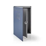 Nedis Trezor modro-stříbrná / Book Safe / Zámek / Vnitřní / Střední / Vnitřní objem: 1.6 l / 2x klíč (BOOKSEDM01BU)