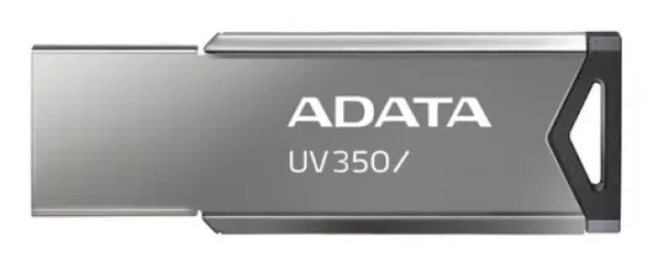 ADATA UV350 128GB stříbrná / USB 3.2 Type A / čtení: 100MBps (AUV350-128G-RBK)