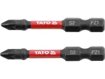 YATO Rázový bit 1/4" PZ1 / Bit rázový / PZ1 / 50 mm / 2 ks