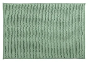 MSV Koupelnová předložka CHENILLE bazalková / mikrovlákno / protiskluzová / 40 x 60 cm