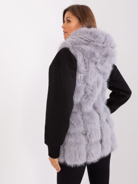 Dámská vesta AT KZ 2379.96P šedá - Wool Fashion 2XL/3XL