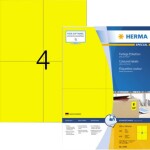 Herma 8016 Fóliové etikety 45.7 x 21.2 mm fólie, lesklá transparentní 1200 ks trvalé laserová tiskárna, kopírka, barevná