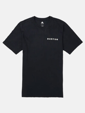 Burton FLT ATTNDNT 24 TRUE BLACK pánské tričko krátkým rukávem