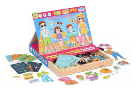 2Kids Toys Magnetické oblékání Rodina