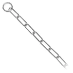 TRIXIE Stahovací obojek řetězový 63 cm/4 mm stříbrný / Kov / Pro velké a obří psy (G14-2152)