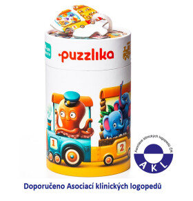Vlak 94 cm : naučné puzzle 20 dílků