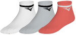Běžecké ponožky Mizuno Training Mid 3P With Line 32GXCA25Z81 - tři páry Velikost textilu: M