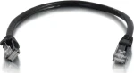 C2G Patch kabel CAT6 RJ45-RJ45 5 m černá / Patch kabel / UTP / Snagless / PVC (83410)