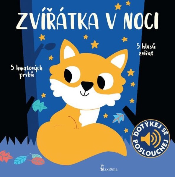 Zvířátka v noci - zvukové leporelo