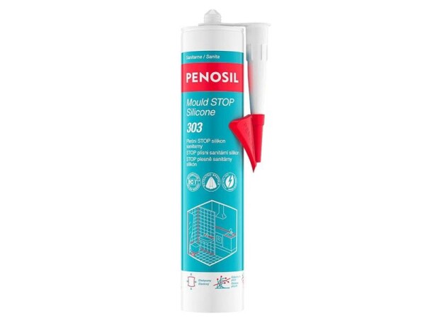 Silikon sanitární PENOSIL303 Stop plísni bílý 280ml