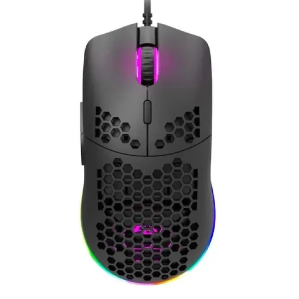 CANYON PUNCHER GM-11 černá / Herní optická drátová myš / až 4200 DPI / 7 tlačítek / USB-A / RGB / 1.65 m (CND-SGM11B)