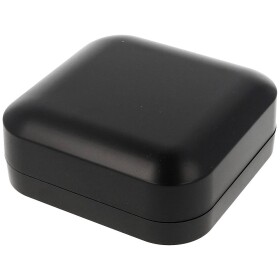 Hammond Electronics 1556DBK univerzální pouzdro 120 x 120 x 45 plast ABS zpomalující hoření černá 1 ks