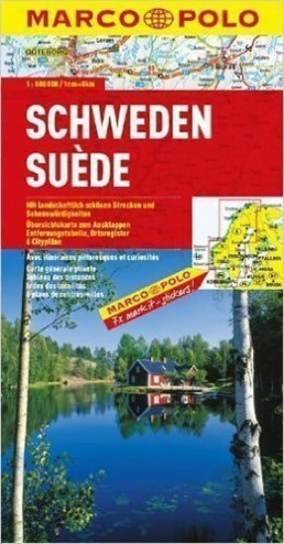Švédsko/mapa 1:800T MD