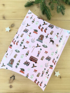 Be Nice EKO Krabička velká- Anglická pohádka (růžová)