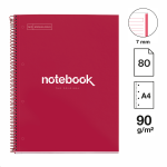 Blok Emotions, A4, 80 listů, červený