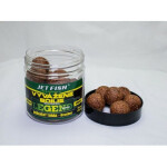 Jet Fish Vyvážené boilies Legend Range Kořeněný tuňák + Broskev 250ml 24mm (000357)