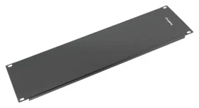 Lanberg 19" černý / Zaslepovací panel / 3U / Plast (AK-1404-B)