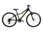 Dětské kolo Kross HEXAGON JR 1.0 24", model 2026, černá/žlutá