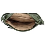 Moderní dámská koženková crossbody Anup, zelená