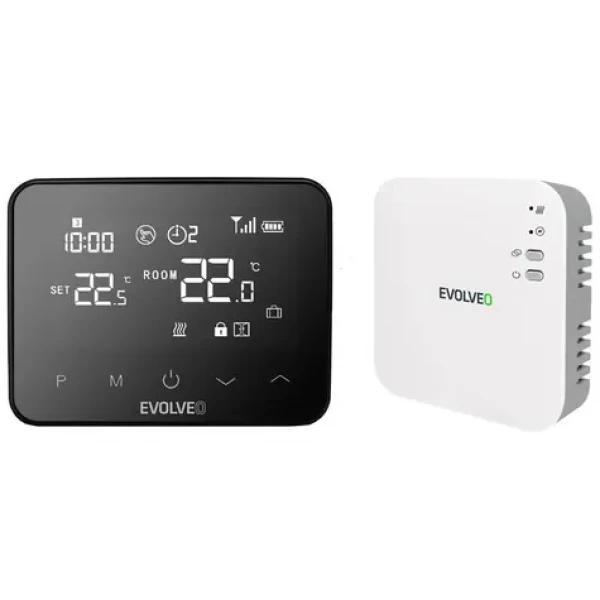 EVOLVEO Thermal Chytrý bezdrátový programovatelný termostat / Wi-Fi / Bluetooth (THERMAL)