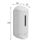 SAPHO - SHOWER SMALL dávkovač tekutého mýdla 170ml, bílá A94501