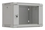Lanberg WF03-5306-10S šedá / Nástěnný rozvaděč / 19" / 6U / 540 x 350 x 370 mm / skleněné dveře (WF03-5306-10S)