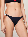 Dámské plavkové kalhotky CHEEKY STRING BIKINI UW0UW05298 DW5 tm. modré Tommy Hilfiger