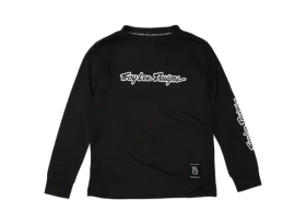 Troy Lee Designs Skyline Ride Tee dětský dres dlouhý rukáv Signature Black