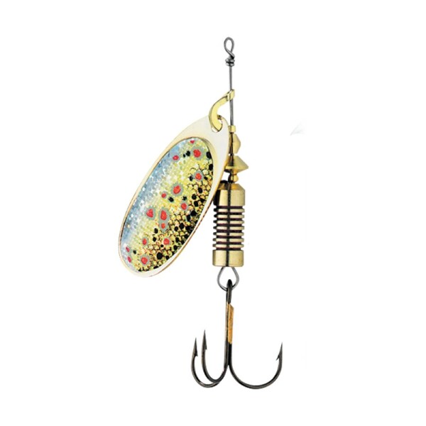 DAM Třpytka Nature 3D Spinner Sinking Brown Trout - vel.4 10g,DAM Třpytka Nature 3D Spinner Sinking Brown Trout - vel.4 10g