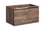 COMAD - Skříňka pod umyvadlo 80cm 2 zásuvky SANTA FE OAK 5907611652435