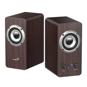 Genius SP-HF400 tmavé dřevo / Repro 2.0 / 10W / 3,5mm jack (31730058404)