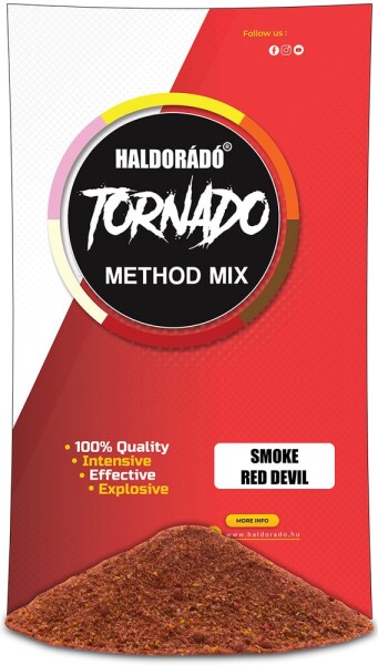 Haldorádó Method Mix Tornado Smoke 500g - Red Devil,Haldorádó Method Mix Tornado Smoke 500g - Red Devil