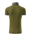 Collar Up polokošile pánská avocado green L