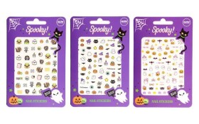 Samolepky na nehty - Spooky Strašidýlka (mix motivů)