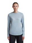 Dámské merino triko dlouhý rukáv ICEBREAKER Wmns Merino 125 Cool-Lite Sphere III LS Tee, Zinc Blue velikost: S