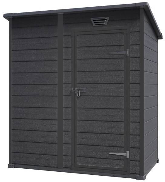 KETER ESSENTIAL 6x4 domek tmavě šedá/černá