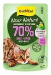 GimCat Near Nature kapsa hovězí&kachna 85g