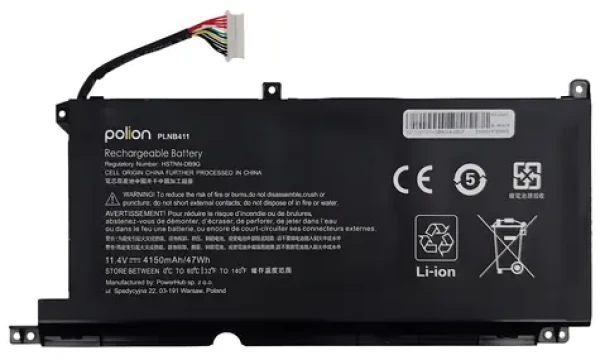 TRX Polion PG03XL / Baterie pro notebook / HP Spectre X360 15-AP / 4150 mAh / neoriginální (TRX-PLNB411)