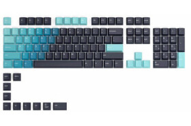 Glorious vyměnitelné klávesy GPBT US Celestial Ice / 114 ks / US layout / Cherry MX(+) (GLO-KC-GPBT-CI)