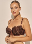 Měkká podprsenka Kinga SC-1136 Praline ČOKOLÁDA 85B