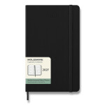 Diář MOLESKINE 2027 horizont týden tvrdý černý L