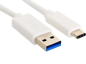 Sandberg USB-C 3.1 do USB-A 3.0 kabel, 1 m, bílý (136-15)