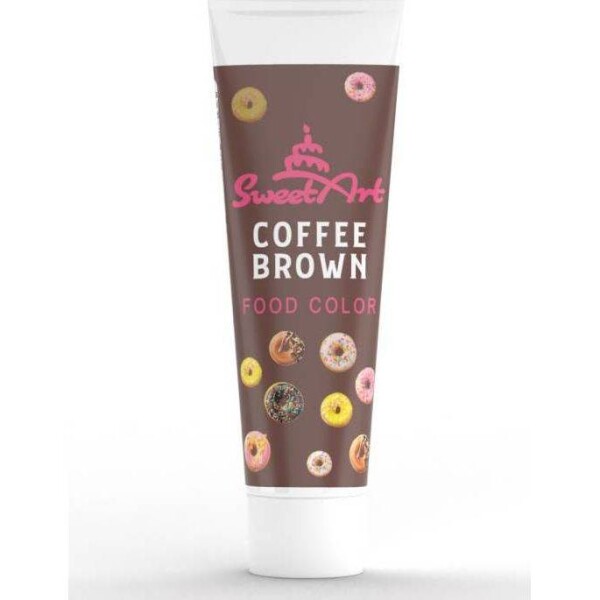 SweetArt gelová barva tuba Coffee Brown (30